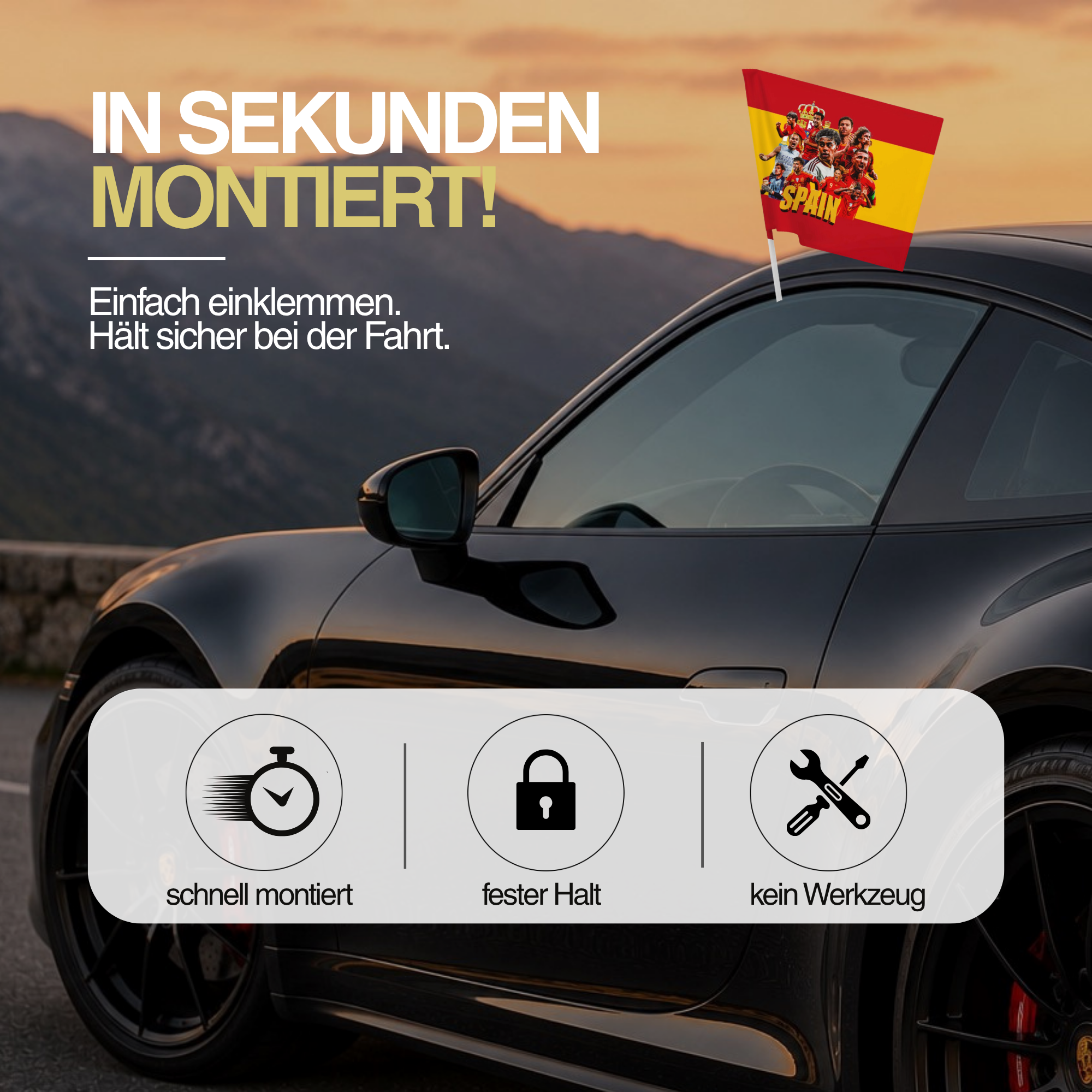 SPANIEN AUTOFLAGGE