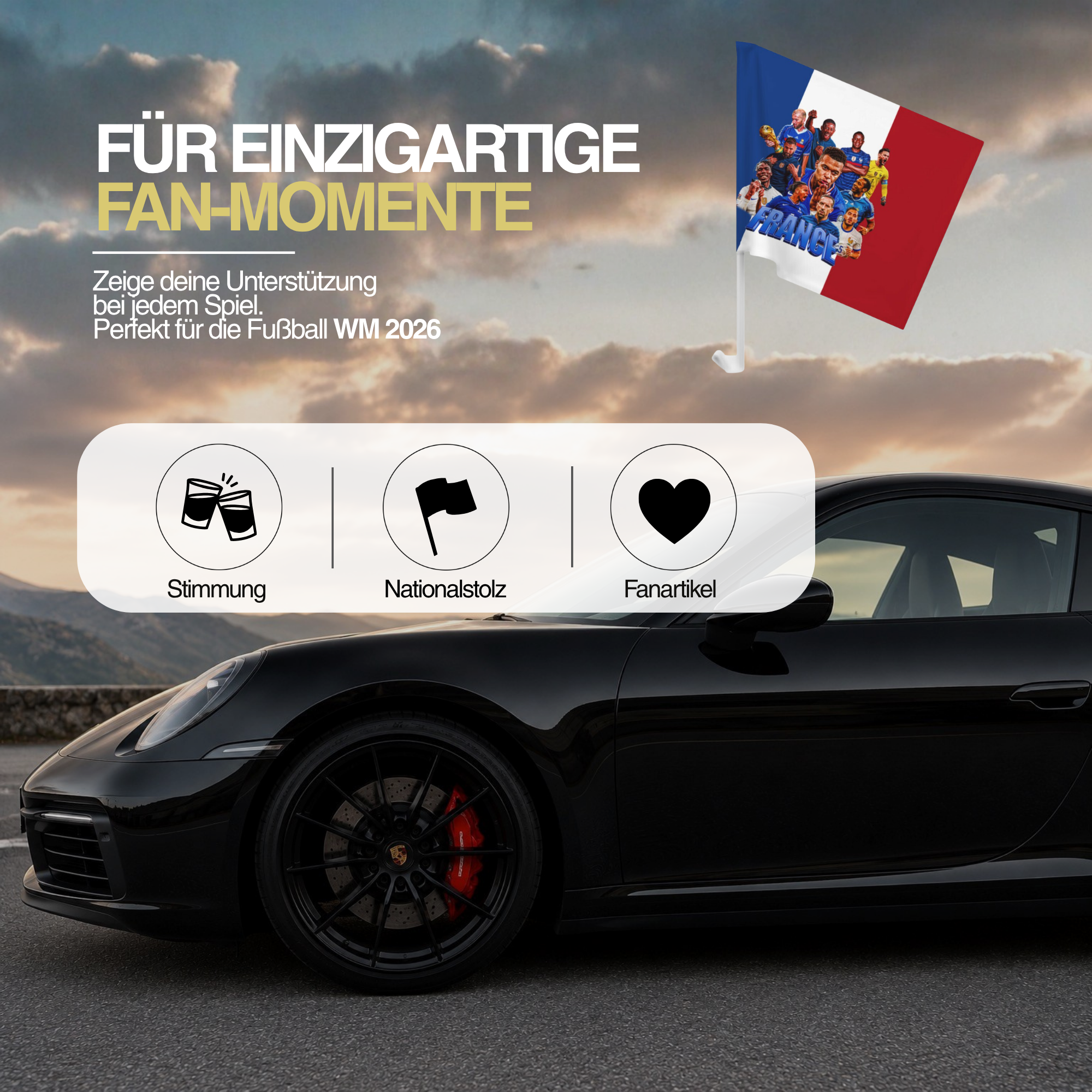 FRANKREICH AUTOFLAGGE